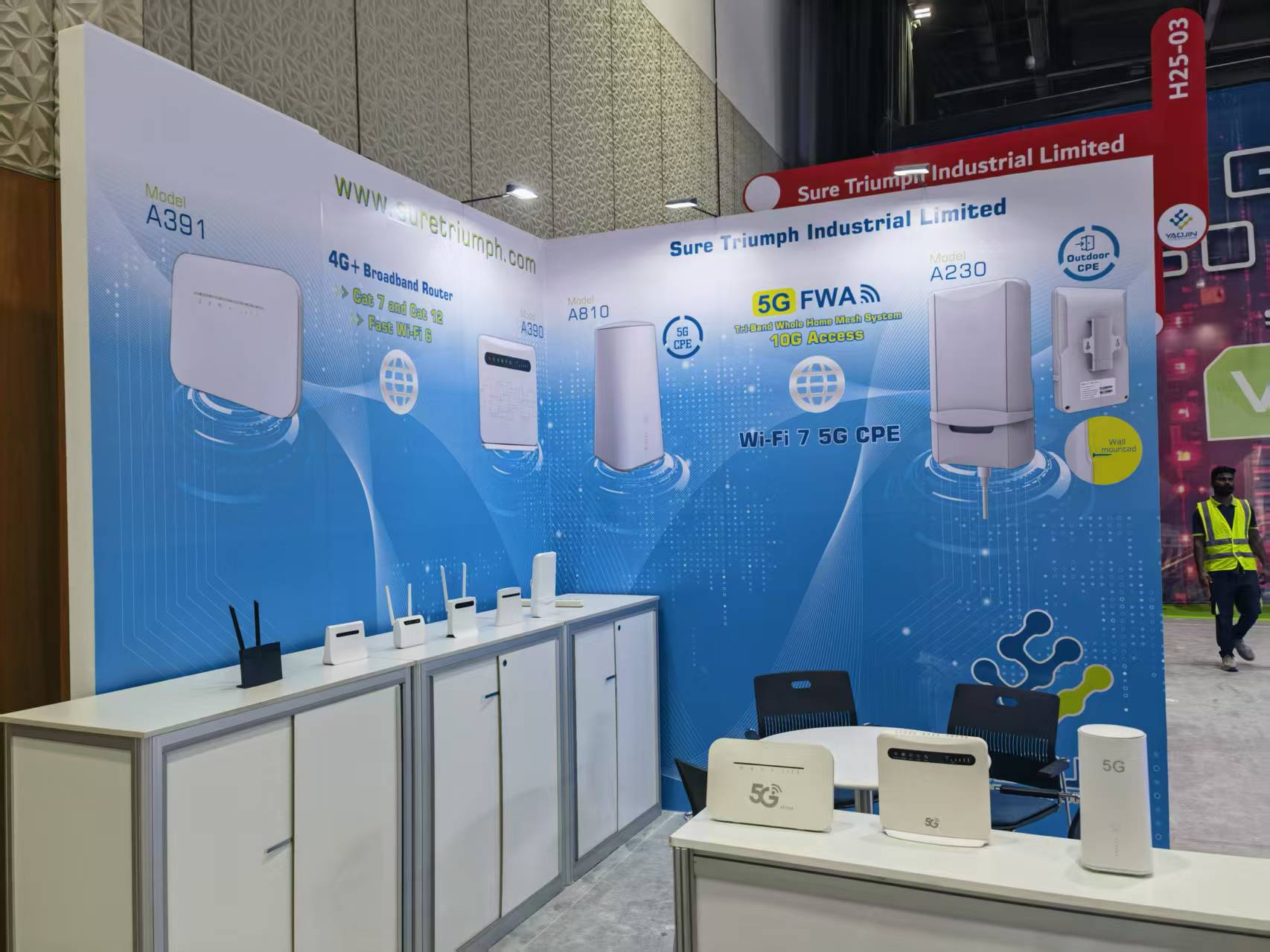 Yaojin dalyvavo „Gitex 2025“ parodoje Dubajuje